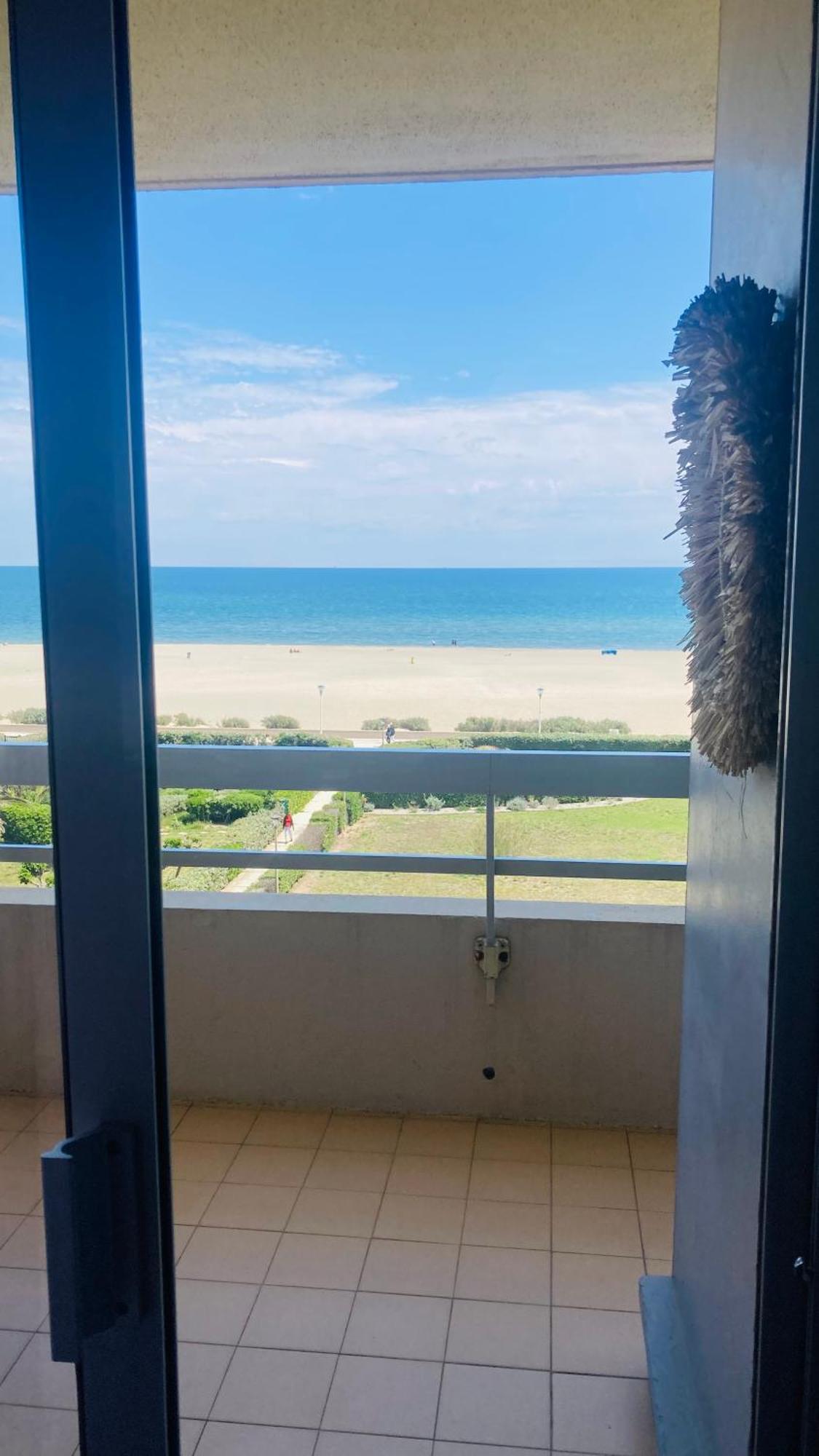 Studio Face A La Mer +Terrasse+ Parking Canet-en-Roussillon Zewnętrze zdjęcie